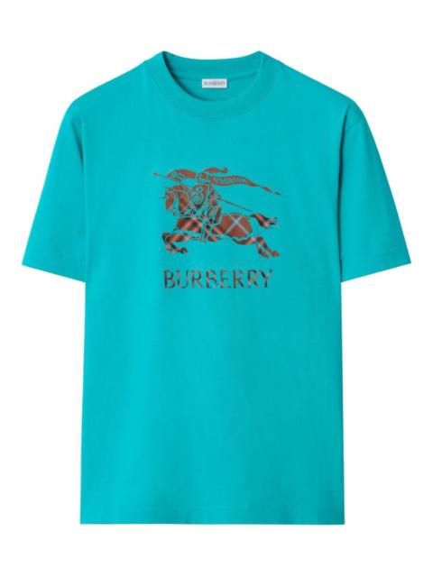 Burberry equestrian-logo cotton T-shirt