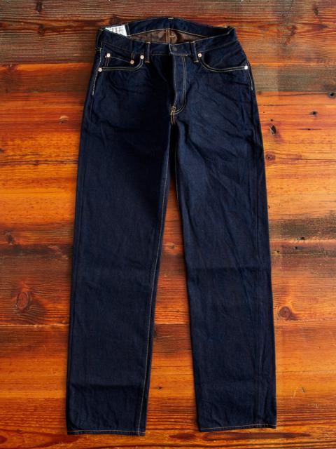 Studio D'Artisan D1879S "Natural Indigo x Kakishibu" 15oz Aishibuzome Dyed Selvedge Jeans - Regular Straight Fit