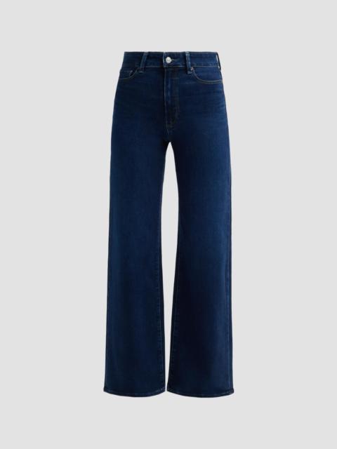 PAIGE Women's Anessa High-Rise Wide-Leg Jeans - Amagansett