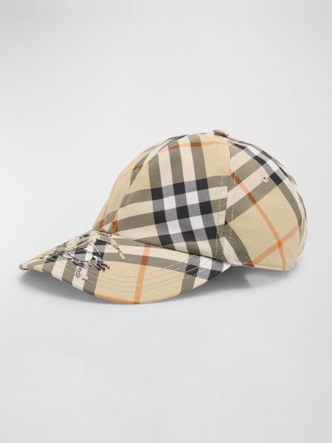 EKD Check Baseball Cap