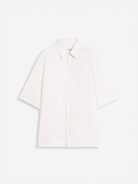 LOOSE-FITTING SHIRT WITH GUSSET