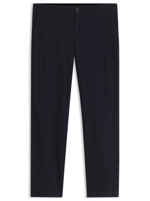 BOSS CHINOS IN STRUCTURED STRETCH COTTON