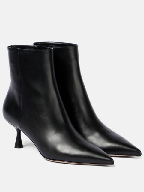 Gianvito Rossi Leather ankle boots