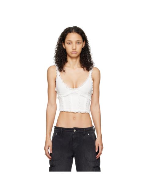 GUIZIO Off-White Soler Tank Top