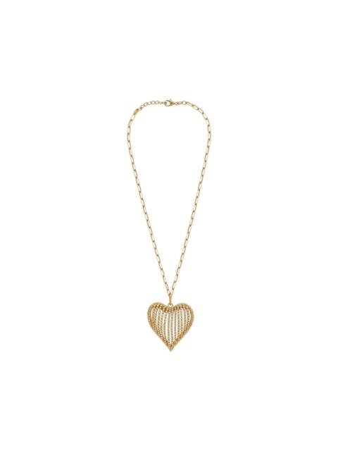 Rosantica heart-pendant necklace