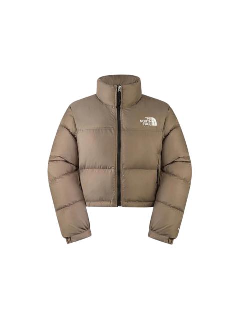 The North Face The North Face Women’s Nuptse Short Jacket Mocha Brown