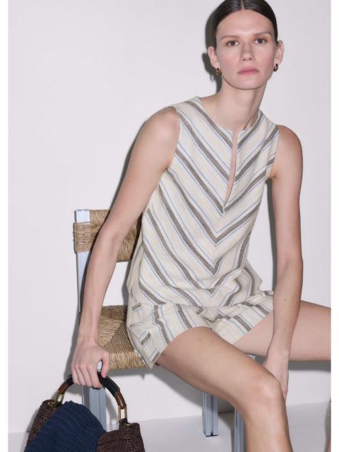 ME+EM Stripe Swing Top