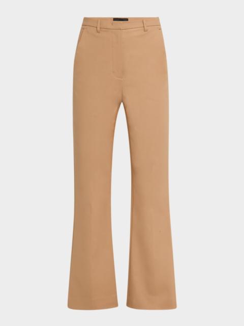 EMPORIO ARMANI Cotton Flare Trousers