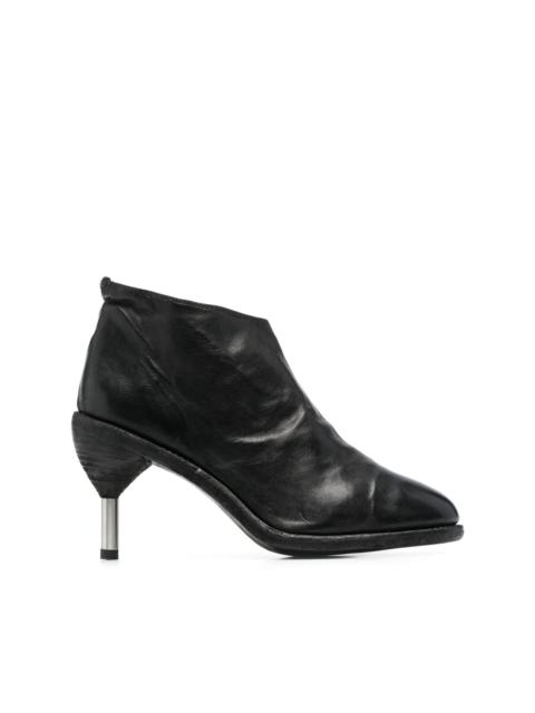 Guidi metal-heel ankle boots