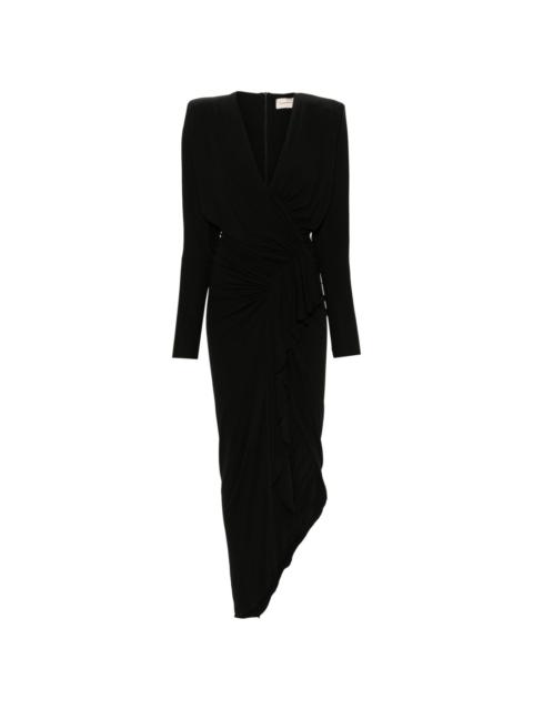 ワンピース ALEXANDRE VAUTHIER V-neck jersey dress (232DR1934 BLACK) ALEXANDRE VAUTHIER V-neck jersey dress | julianfashion