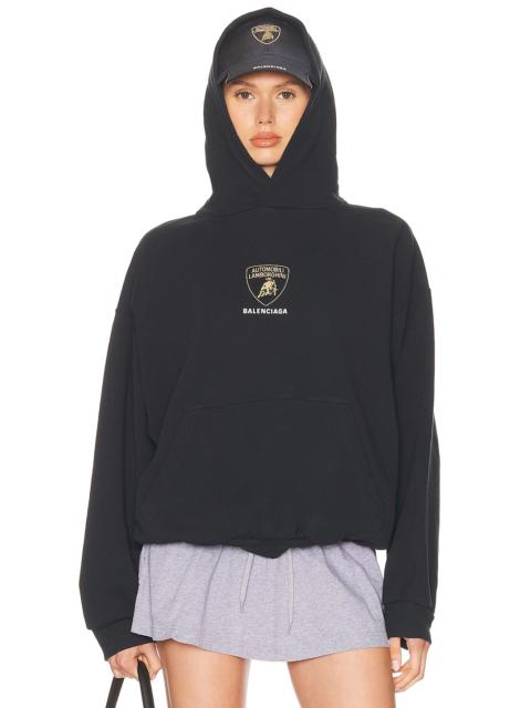 【Balenciaga】LAMBORGINI MEDIUM FIT HOODIE◆767877TSVR1 Men's Balenciaga I Automobili Lamborghini Hoodie Medium Fit
