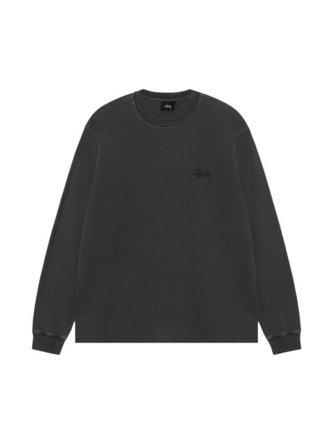 Stüssy Stussy Basic Stock Long-Sleeve Thermal 'Black' | REVERSIBLE