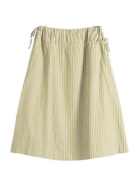 DAMSON MADDER. Damson Madder Caspia Volume Midi Skirt