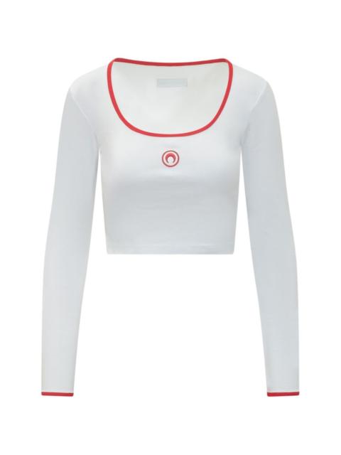 Marine Serre roundneck t-shirt