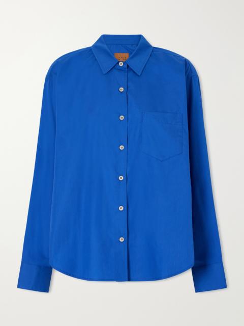 JAMIE HALLER The Logo Weekend Cotton Shirt