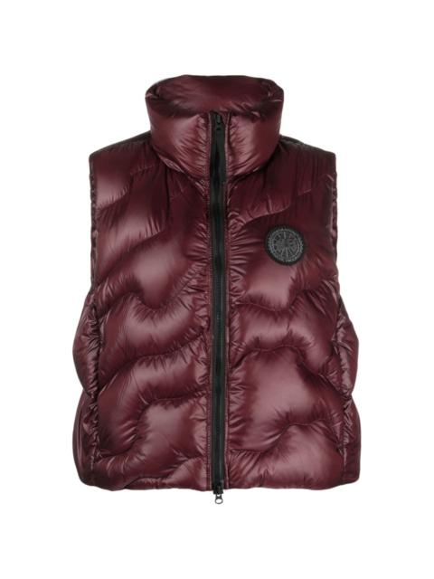 Canada Goose logo-patch quilted gilet