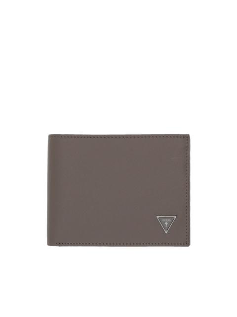 GUESS USA logo-plaque bi-fold wallet