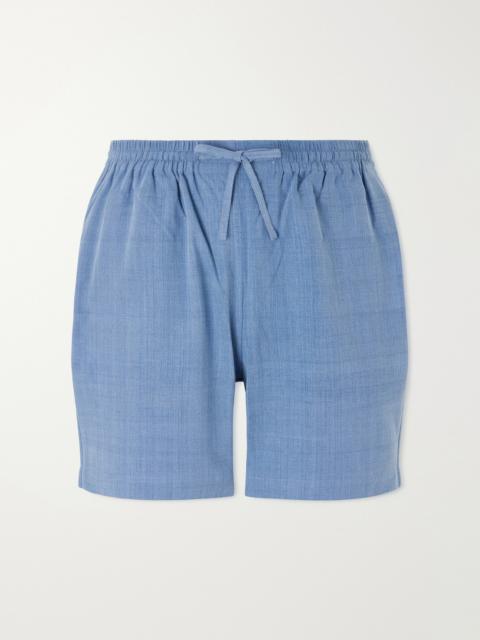 KARDO Olbia Straight-Leg Cotton Drawstring Shorts