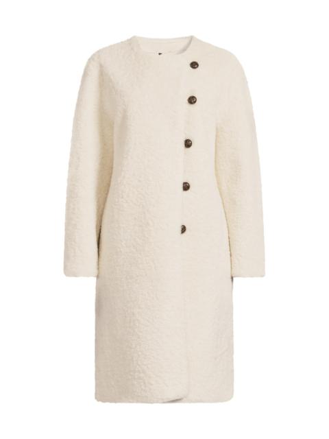 KOBI HALPERIN Women's Sami Faux-Shearling Coat - Ivory