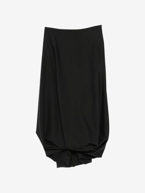 RÓHE twisted skirt