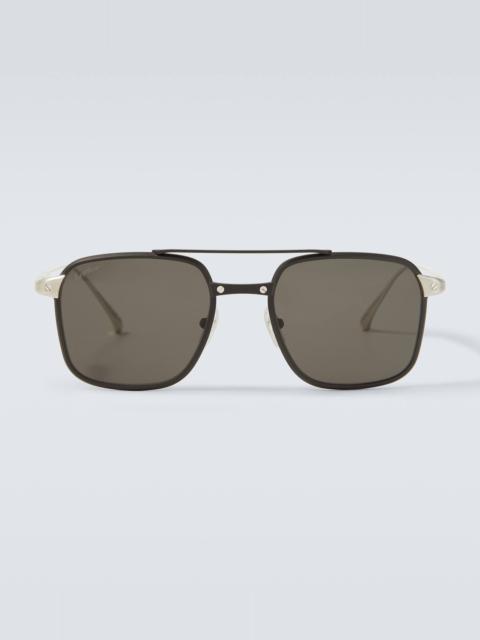Cartier Santos De Cartier aviator sunglasses