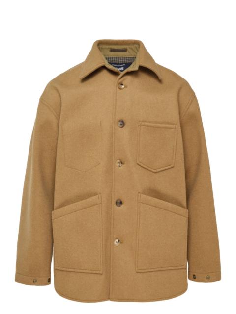 Comme des Garçons Homme Wool Beaver Bonding Jacket