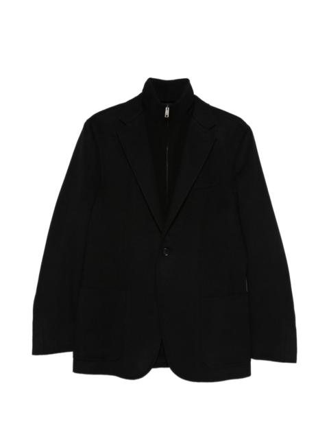 ZEGNA zip cotton jacket