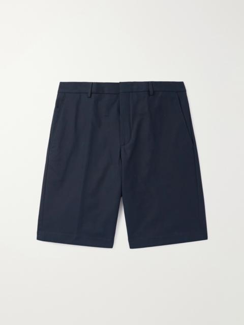Loro Piana Jarno Straight-Leg Stretch-Cotton Bermuda Shorts