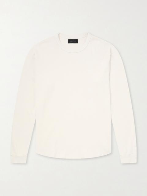 LES TIEN Thermal Baseball Cotton-Jersey Hem Tee