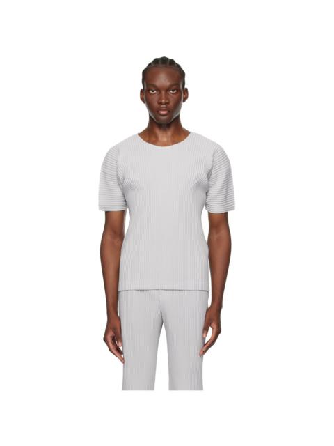 ISSEY MIYAKE Gray Basics T-Shirt