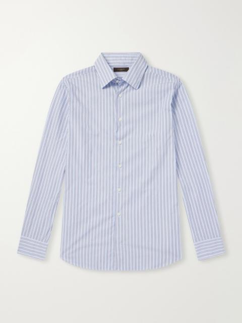 SLOWEAR Glanshirt Striped Cotton-Poplin Shirt