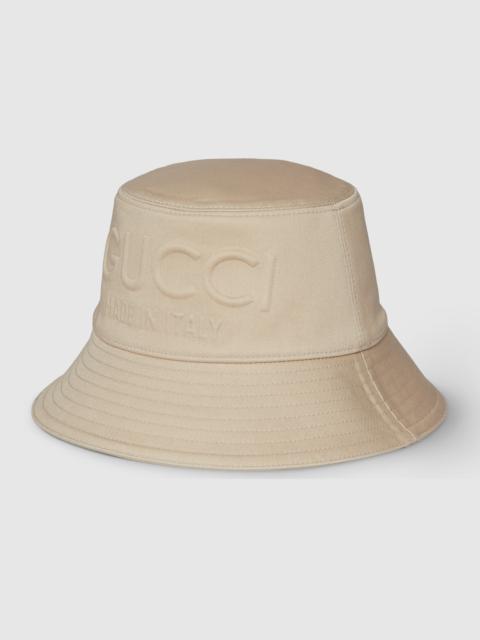 GUCCI Gucci embossed bucket hat