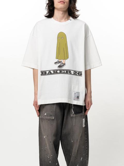 Maison MIHARAYASUHIRO BAKER 26 Printed Short Sleeve T-shirt