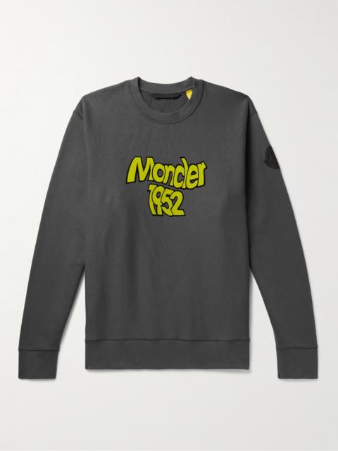 Moncler 2 Moncler 1952 Logo-Flocked Cotton-Jersey Sweatshirt