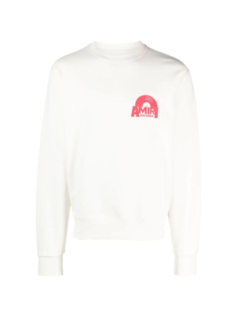 AMIRI logo-print crew-neck sweatshirt