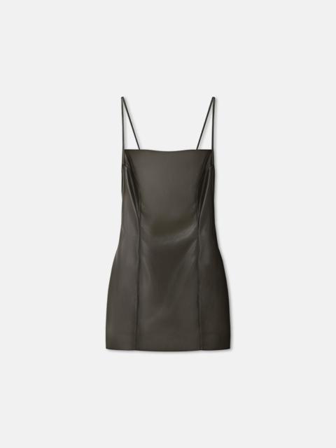 Nanushka Okobor™ Alt-Leather Mini Dress