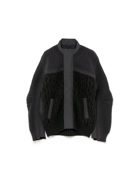 sacai Knit Blouson