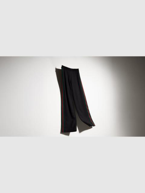 GUCCI Cotton jersey leisure pants with Web