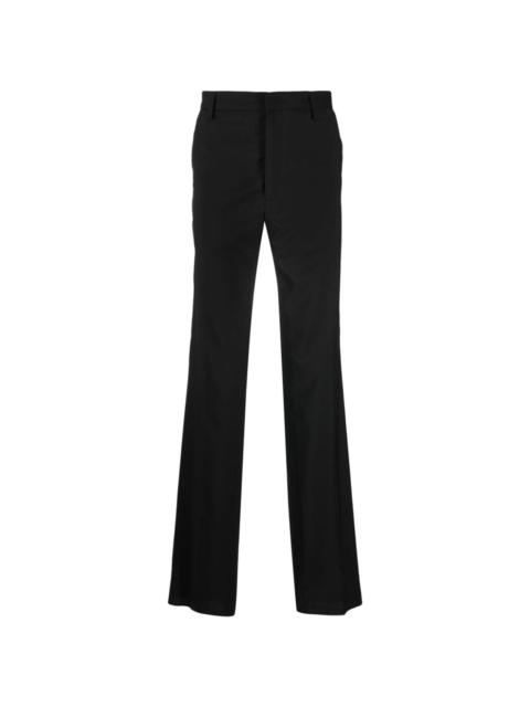 virgin wool tailored trousers