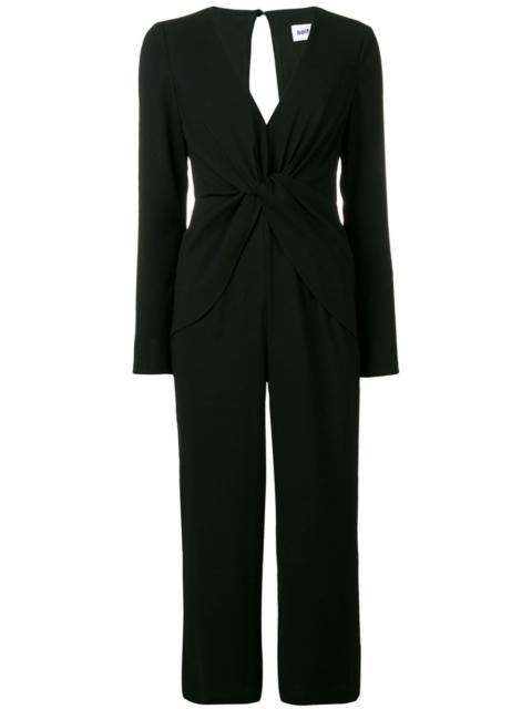 knot front jumpsuit
