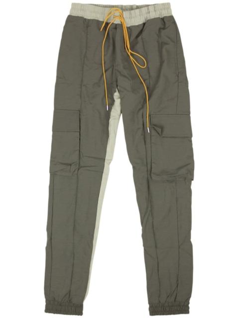 logo-print flight cargo trousers