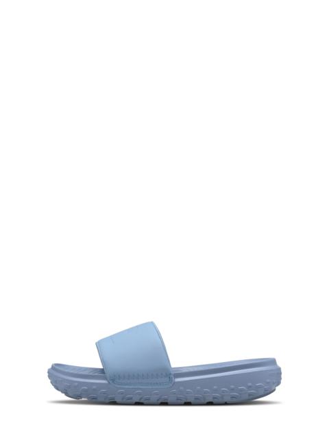 Never Stop Cush Slide Sandal in Steel Blue/Indigo Stone