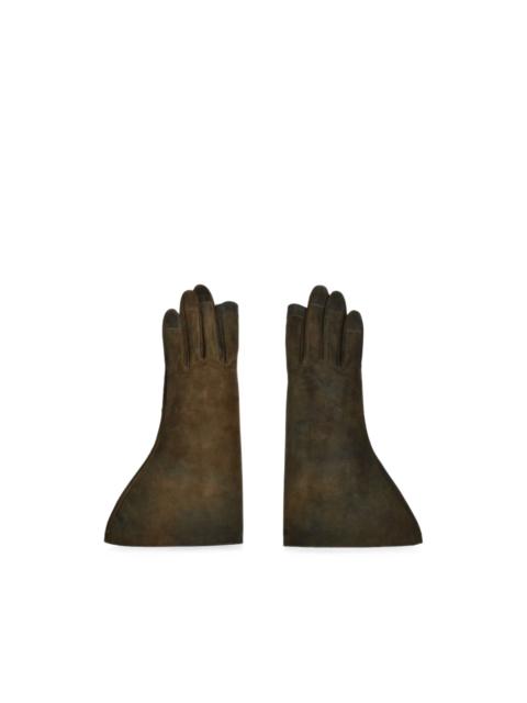 Rick Owens Gleam lambskin gloves