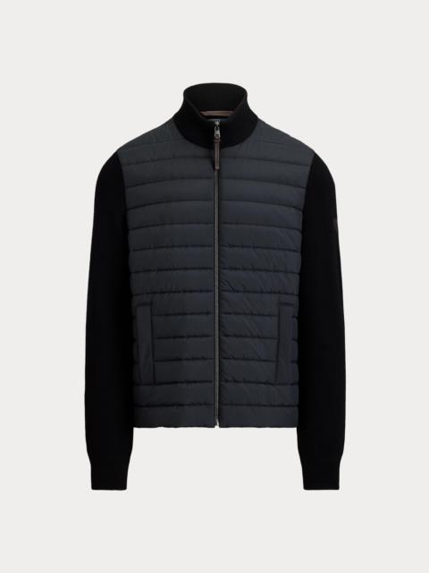 Polo Ralph Lauren Hybrid Full-Zip Mockneck Sweater