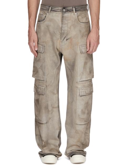 Rick Owens DRKSHDW DOUBLE CARGO JEANS