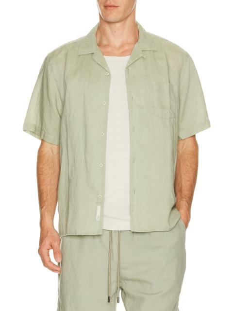 onia Air Linen Convertible Vacation Shirt