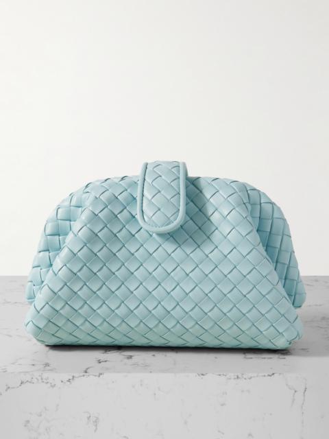 Bottega Veneta Lauren 1980 Small Intrecciato Leather Clutch