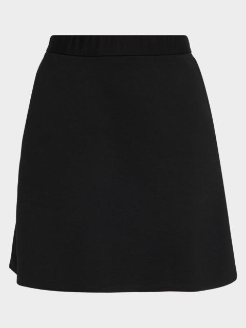 EILEEN FISHER Double Knit Mini Skirt