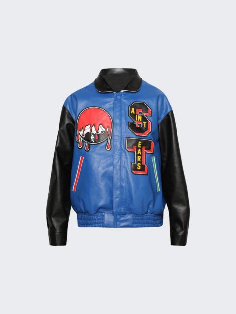 SAINT M×××××× Grail Varsity Jacket Blue