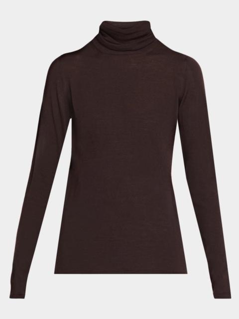 Max Mara Turtleneck Wool Long-Sleeve Sweater
